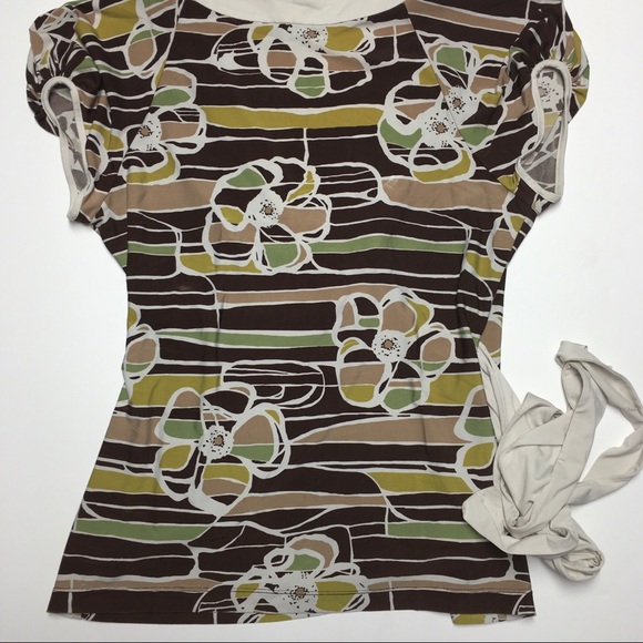 MCMG Maxazria Women's Brown/Green/Tan Large - Picture 2 of 6